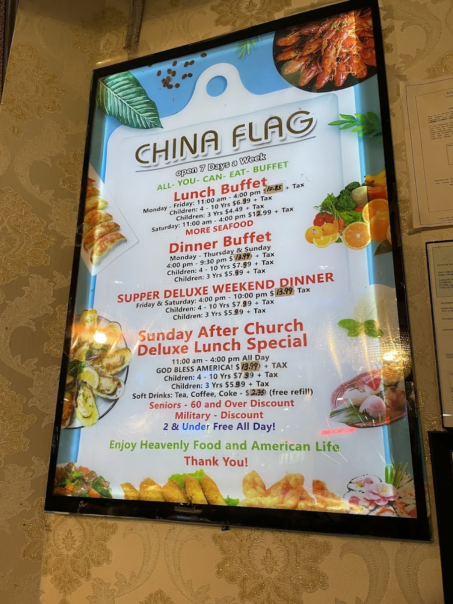 China Flag Menu - Image 3